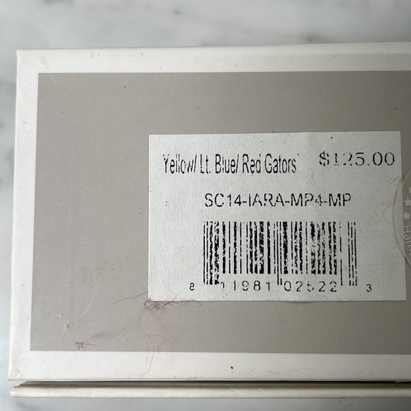 HOOK & ALBERT amazing cufflinks have interchangeable alligator 3 color inserts! - Picture 2 of 3